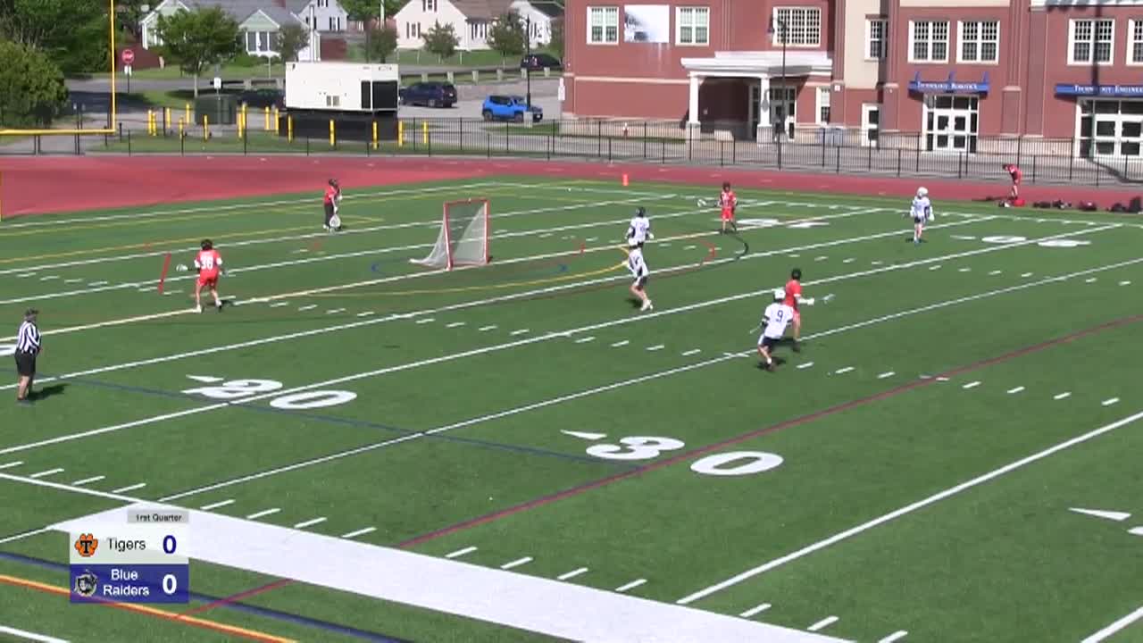 Thumbnail image for SBRHS Boy's Lacrosse S-B Blue Raiders vs. Taunton Tigers