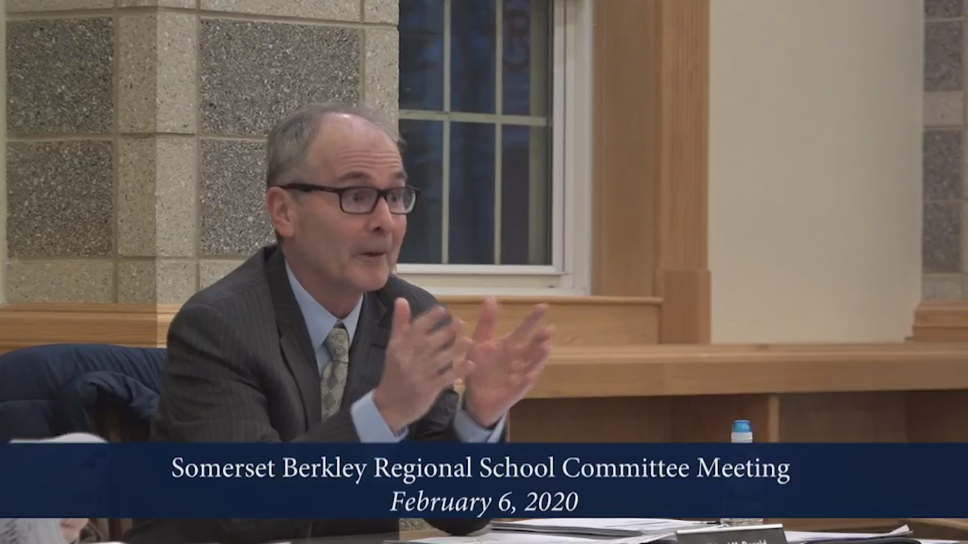 Thumbnail image for Somerset Berkley Regional School Committee meeting of February 6th, 2020